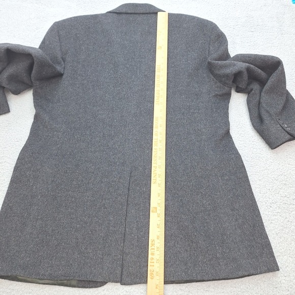 Vintage Macy's Club Room Blazer Mens 46L Gray 100% Camel Hair Blazer - Picture 6 of 10